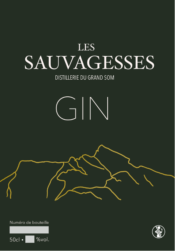 &Eacute;tiquette Gin &mdash; verso